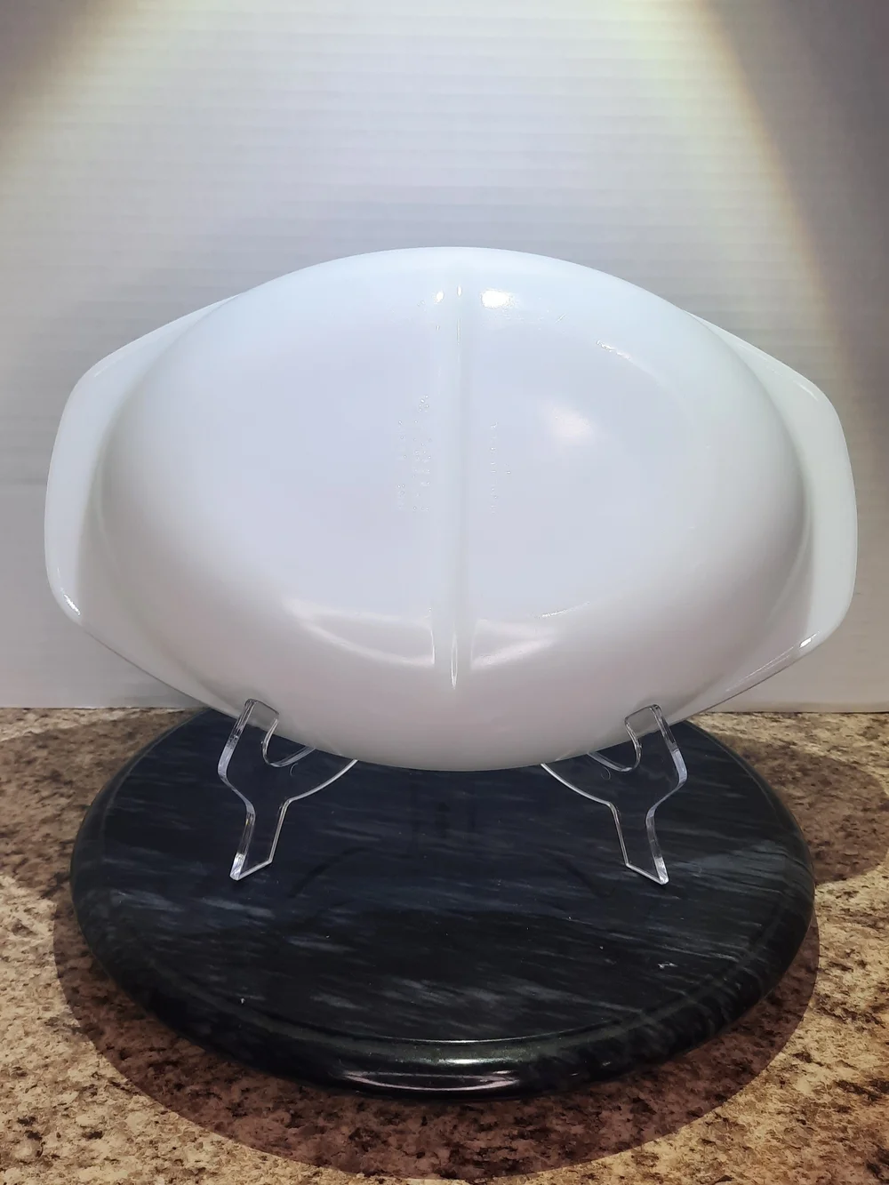 Pyrex White Opal Divided Casserole Dish